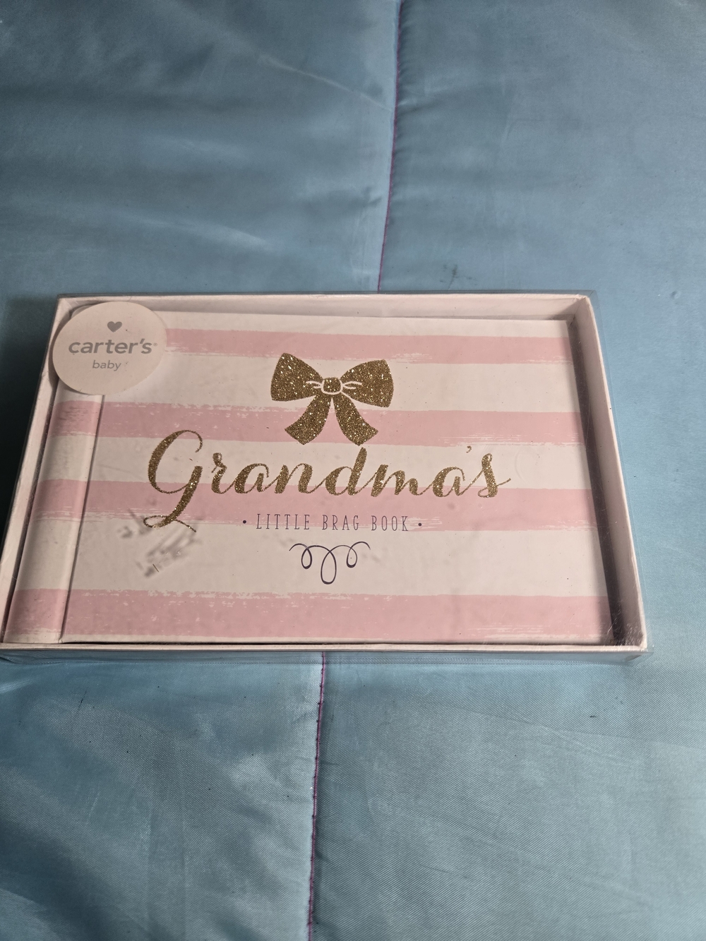 Carter's Grandma's Little Brag Book - Pink & Gold
